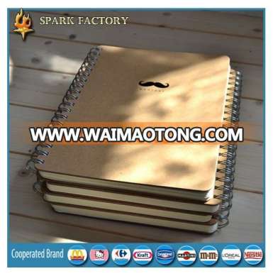 Hot sale A4 A5 A6 wholesale custom spiral notebook